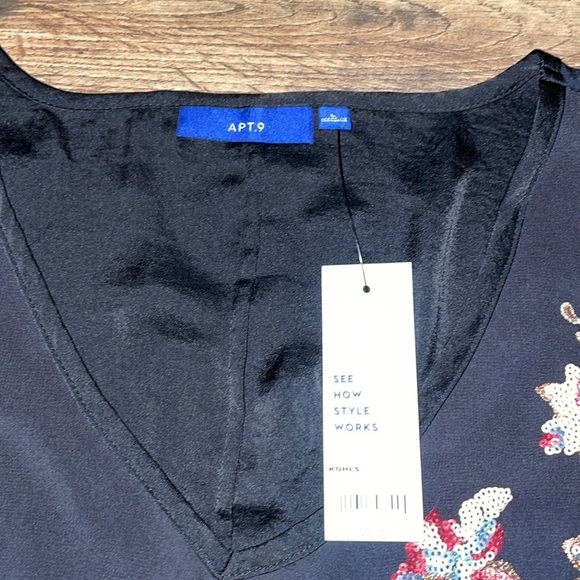 APT.9 Sleeveless Maxi Dress.  Size Large. NWT. - Picture 3 of 12